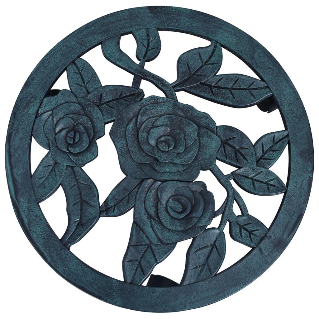 Pflanzenroller 6 Stk. Bronze 30 cm Kunststoff