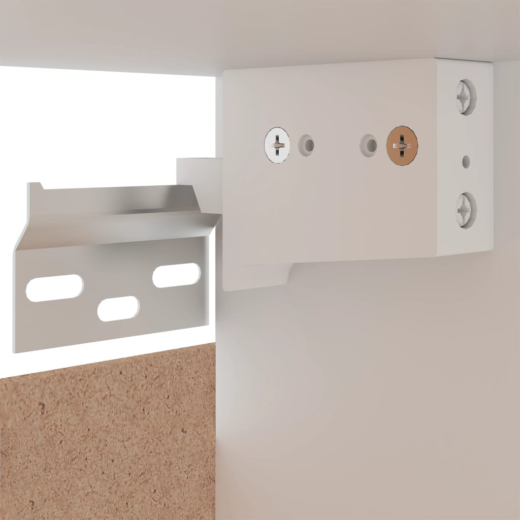 Spülenunterschrank Sonoma-Eiche 80x46x81,5 cm Holzwerkstoff