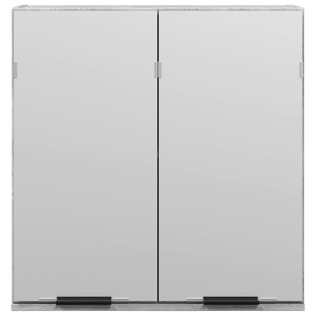 Bad-Spiegelschrank Weiß 64x20x67 cm
