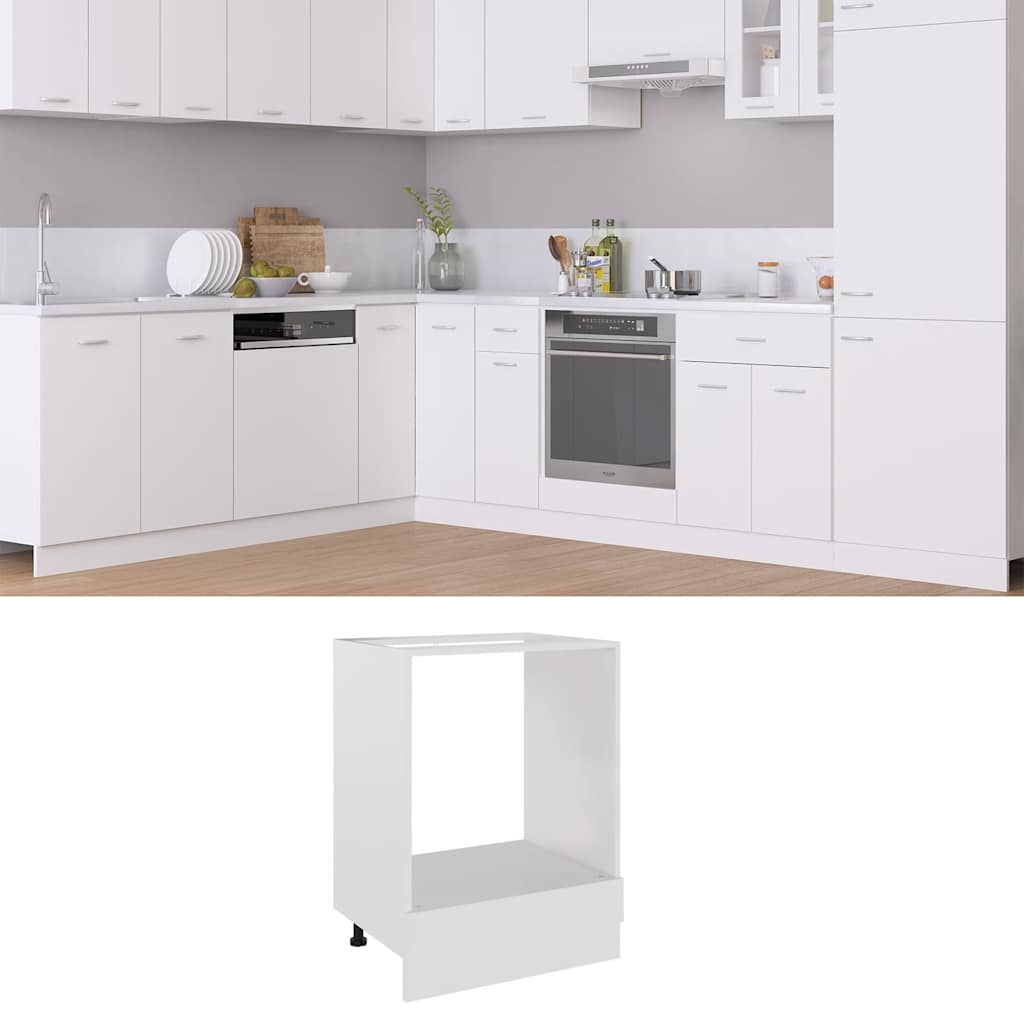 Unterschrank Lyon Weiß 60x46x81,5 cm Holzwerkstoff