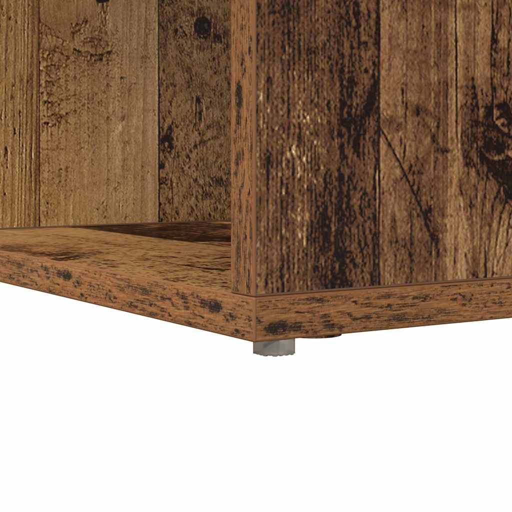 Eck-Schreibtisch Schwarz Eichen-Optik 101,5 x 149,5 x 149,5 cm