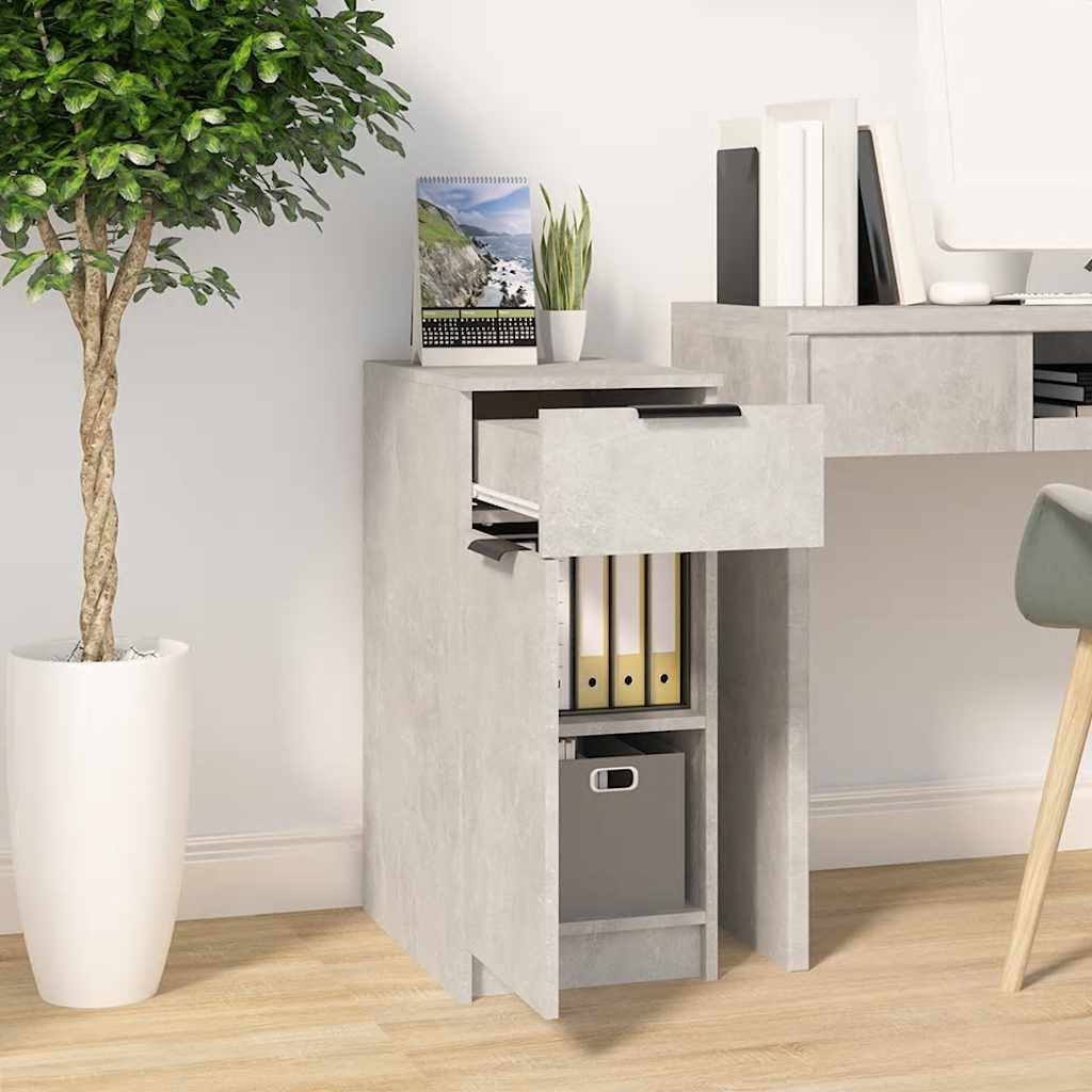 Büroschrank Weiß 33,5x50x75 cm Holzwerkstoff