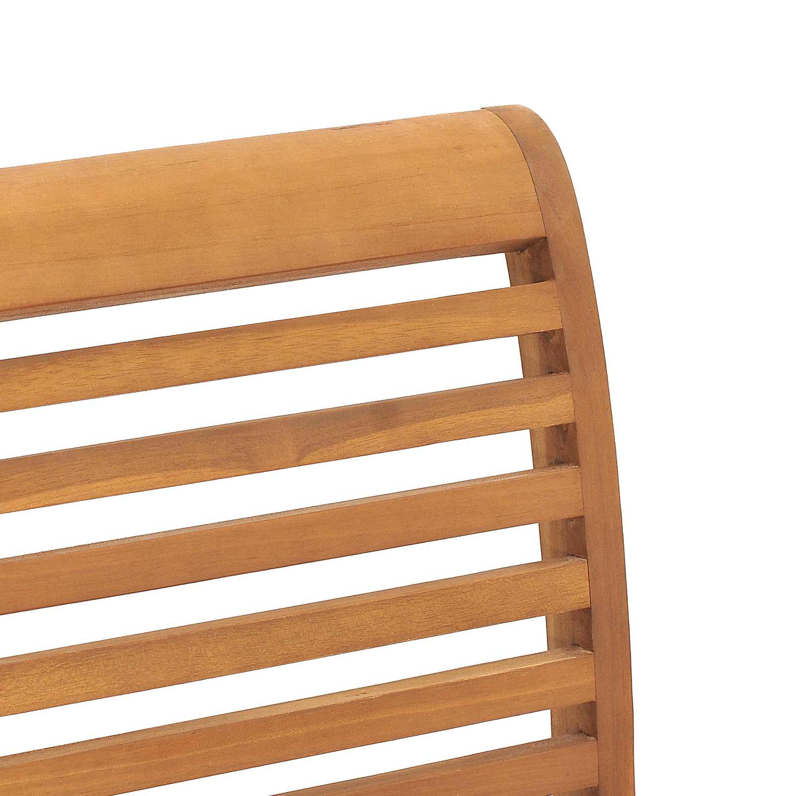 Essstühle 6 Stk. Stapelbar Massivholz Teak
