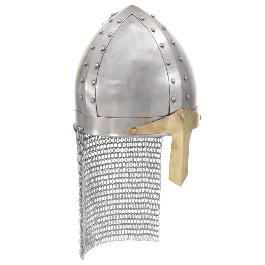 Preußische Pickelhaube Antik Replik für LARP Schwarz Stahl
