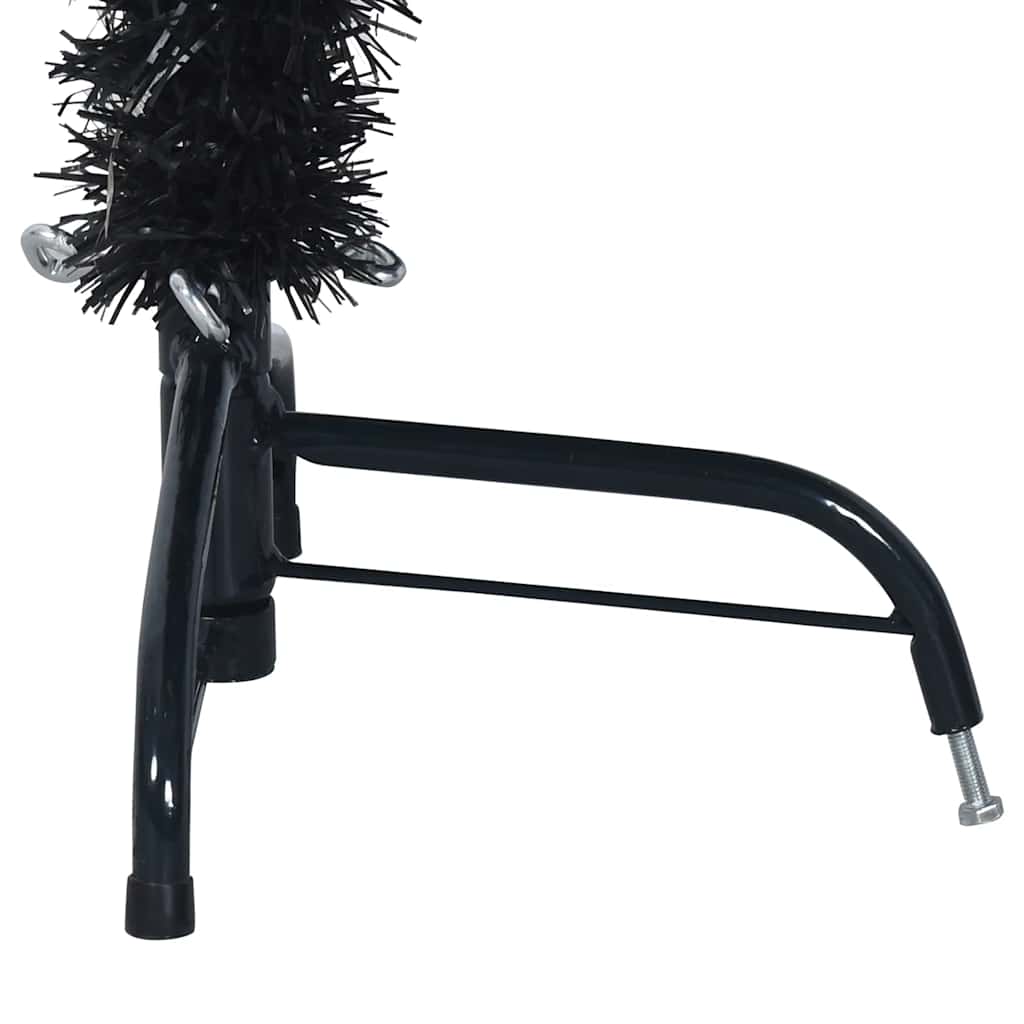 Künstlicher Halb-Weihnachtsbaum mit Ständer Grün 150 cm PVC
