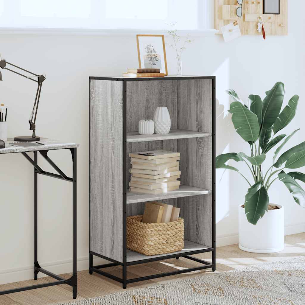 Bücherregal Schwarz 60x35x139 cm Holzwerkstoff