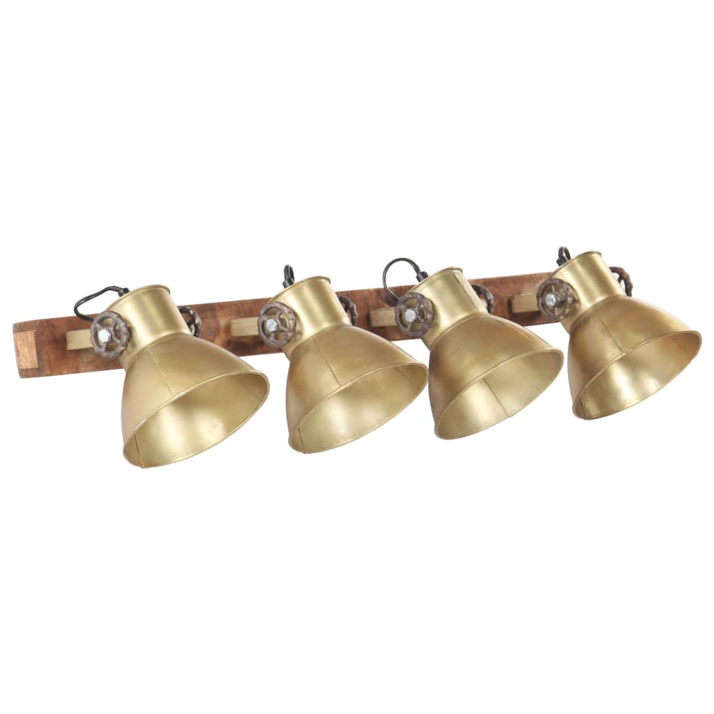 Wandlampe Industriestil Silbern 45x25 cm E27