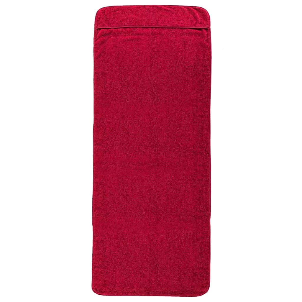 Strandtücher 4 Stk. Weiß 60x135 cm Stoff 400 GSM