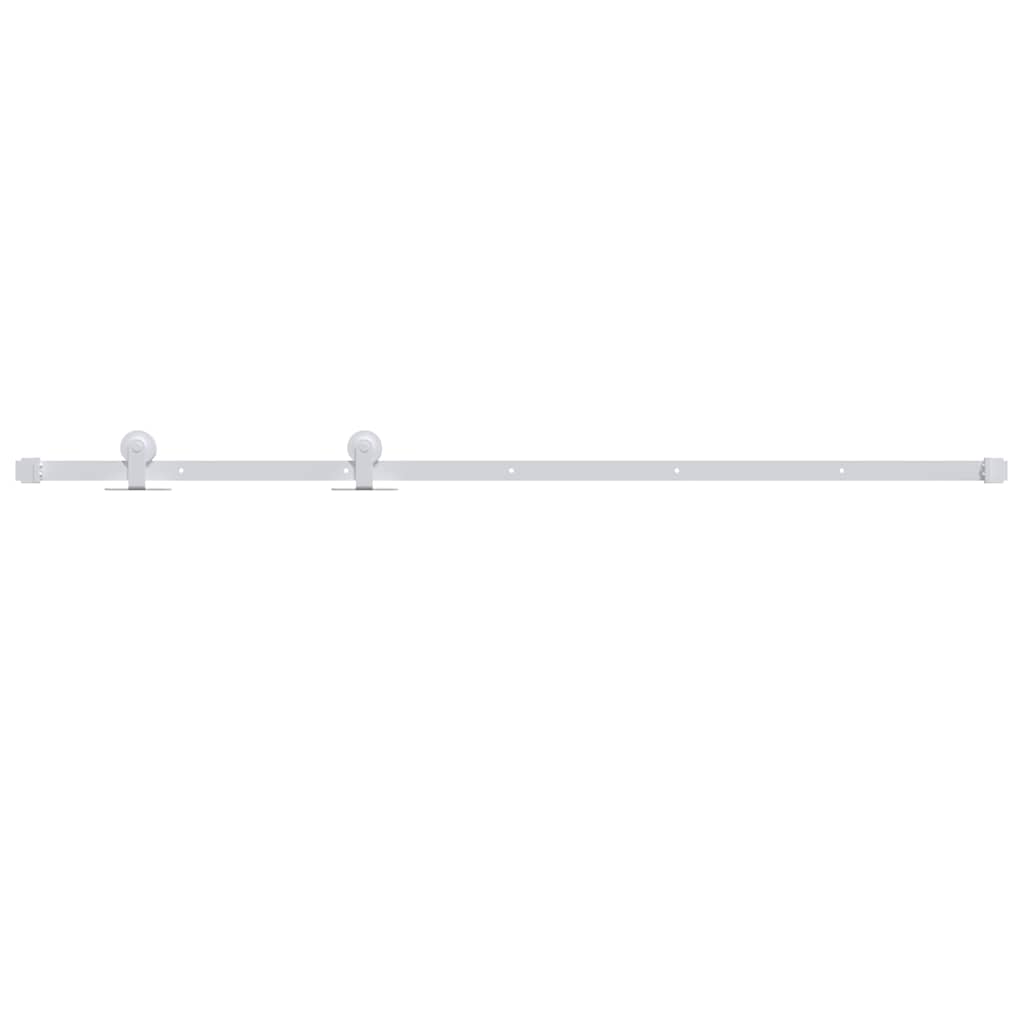 Schiebetürbeschlag-Set SKIEN 183 cm Stahl Schwarz