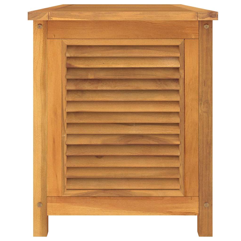 Gartenbox mit Beutel 60x50x58 cm Massivholz Teak