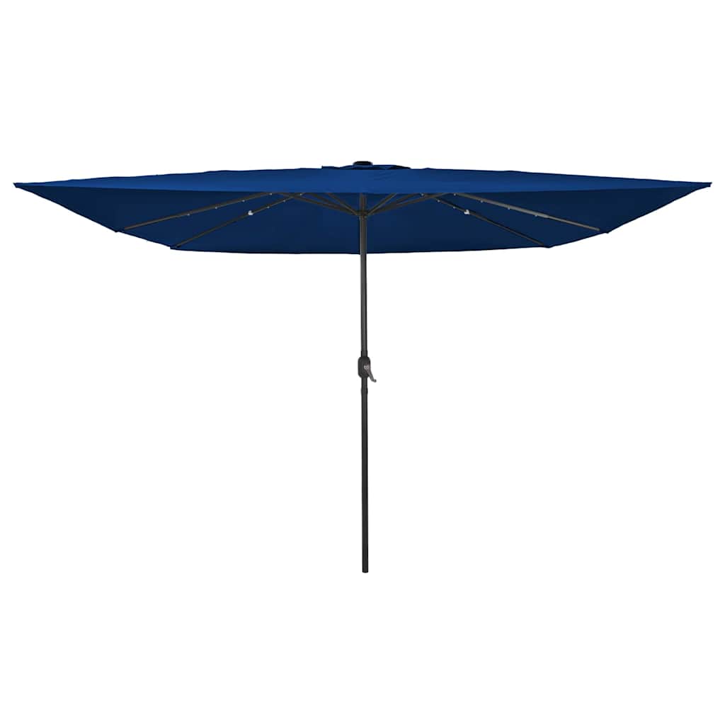 Garten-Sonnenschirm Sand 295 x 295 x 245 cm Polyester und Stahl