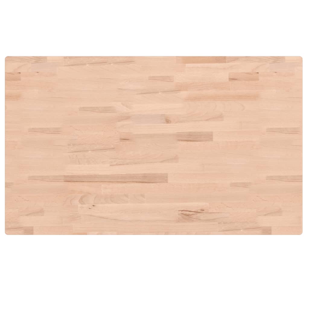 Werkbank 100x60x(71,5-98) cm Massivholz Buche Rechteckig