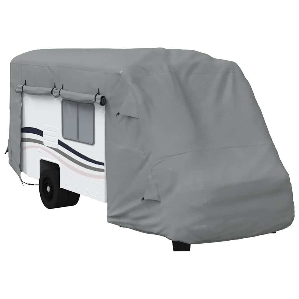 Schutzhülle für Wohnmobil Grau 570x235x275 cm Vliesstoff