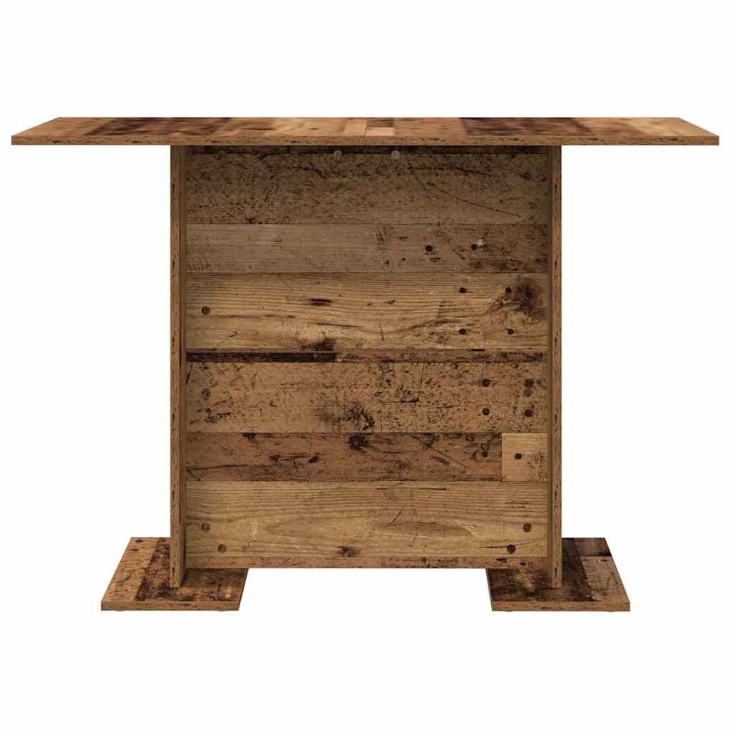 Esstisch Weiß 110x60x75 cm Holzwerkstoff