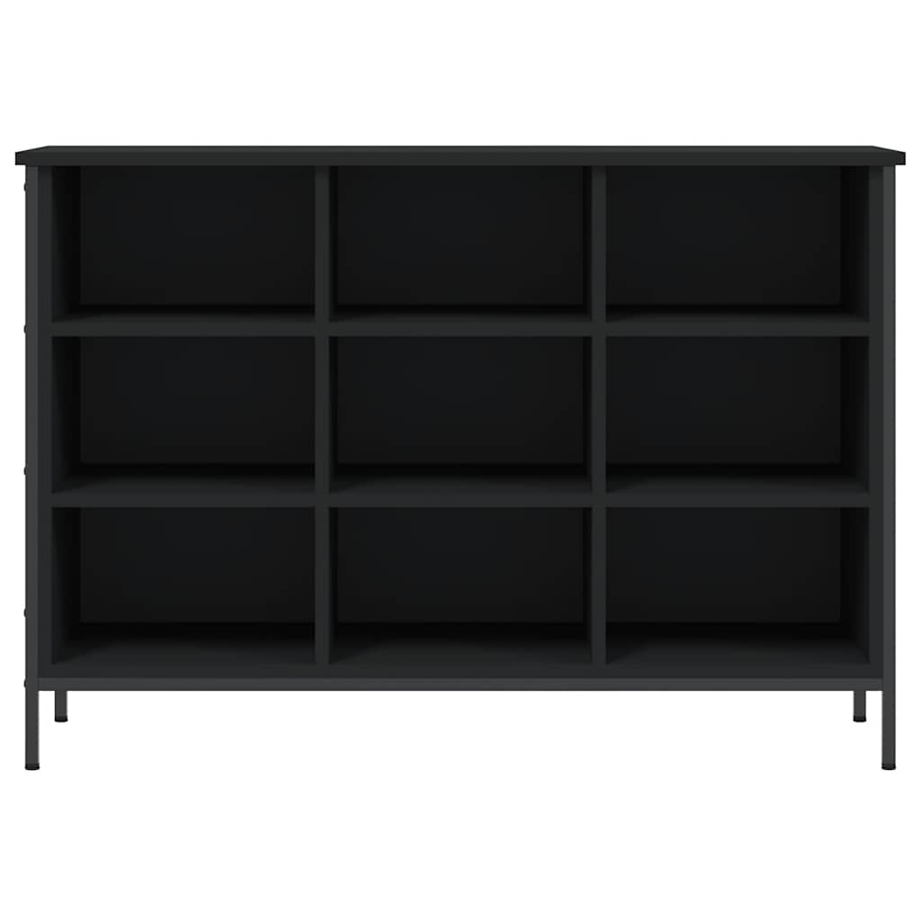 Schuhregal Schwarz 38x35x50 cm Holzwerkstoff