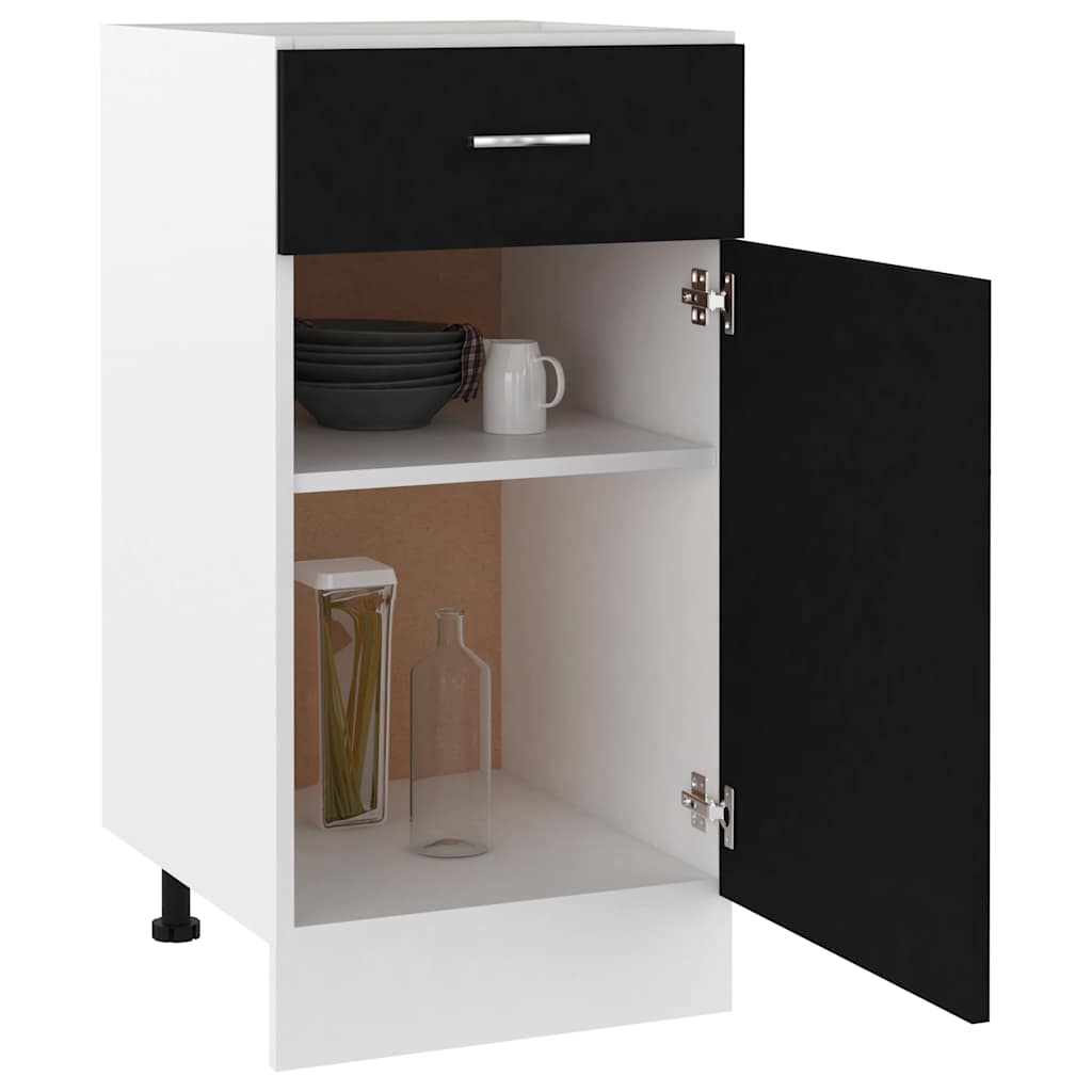 Unterschrank Lyon Weiß 60x46x81,5 cm Holzwerkstoff