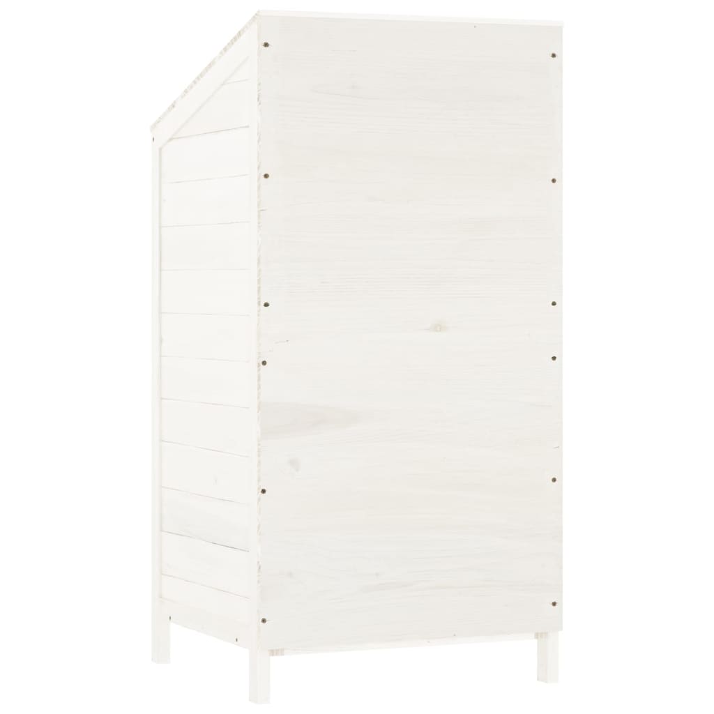 Geräteschuppen 55x52x174,5 cm Massivholz Tanne