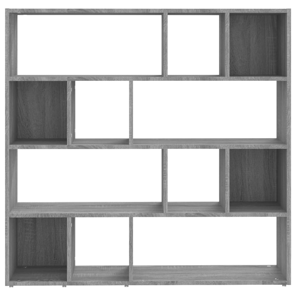 Bücherregal/Raumteiler Weiß 105x24x102 cm
