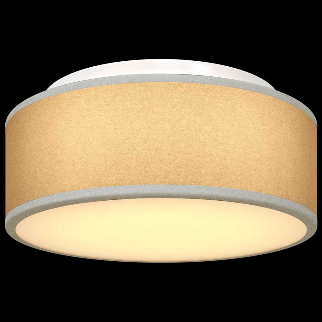 Deckenlampe mit Strahlern Schwarz 30 x 30 x 13,5 cm Stoff