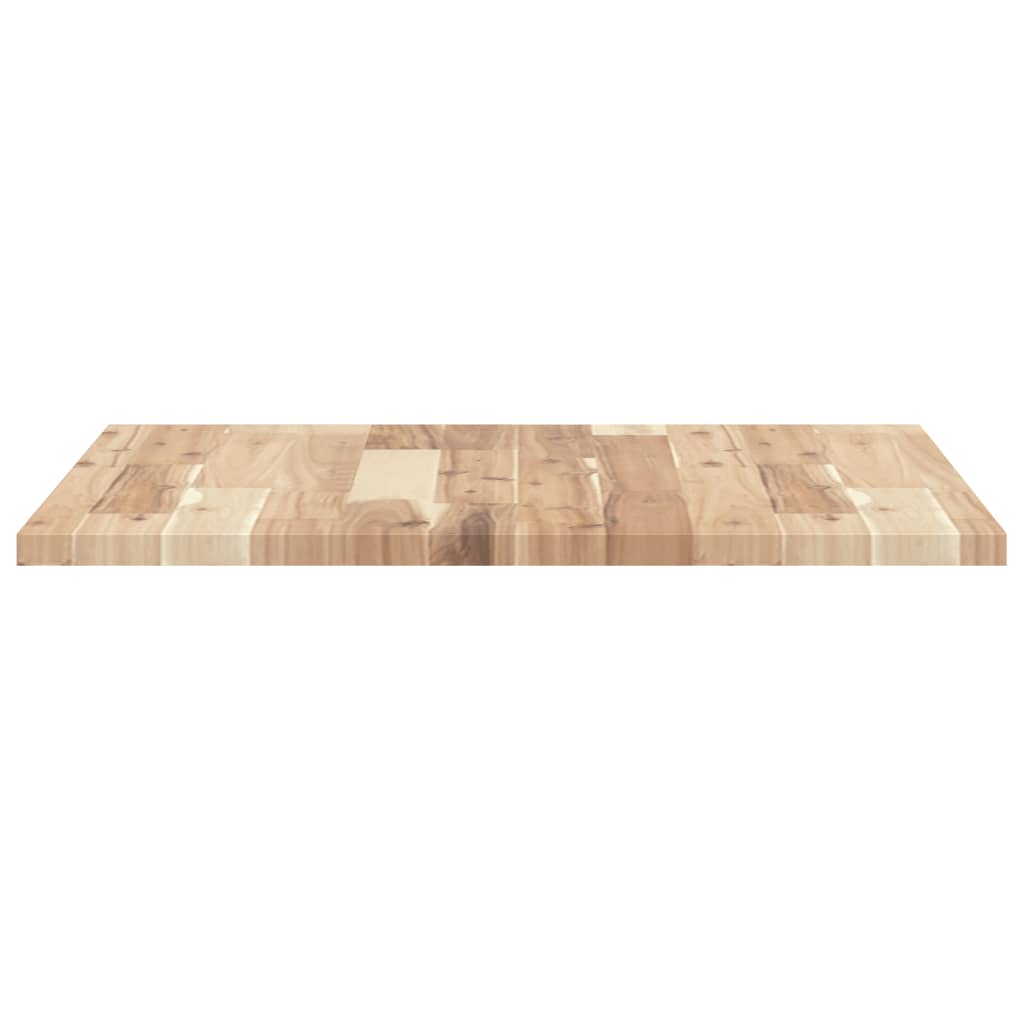 Tischplatte Rund Ø40x2 cm Massivholz Akazie