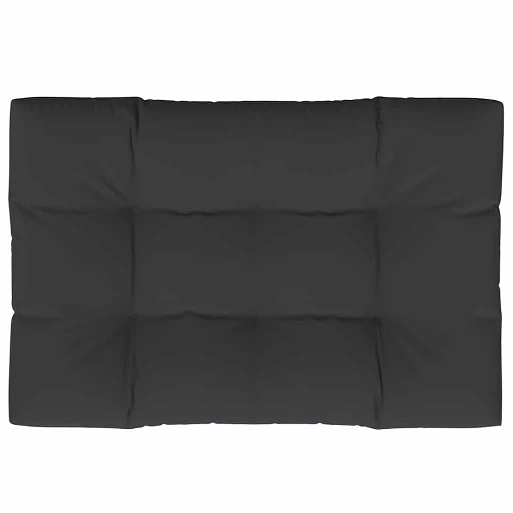 Palettenkissen Anthrazit 50x50x12 cm Stoff