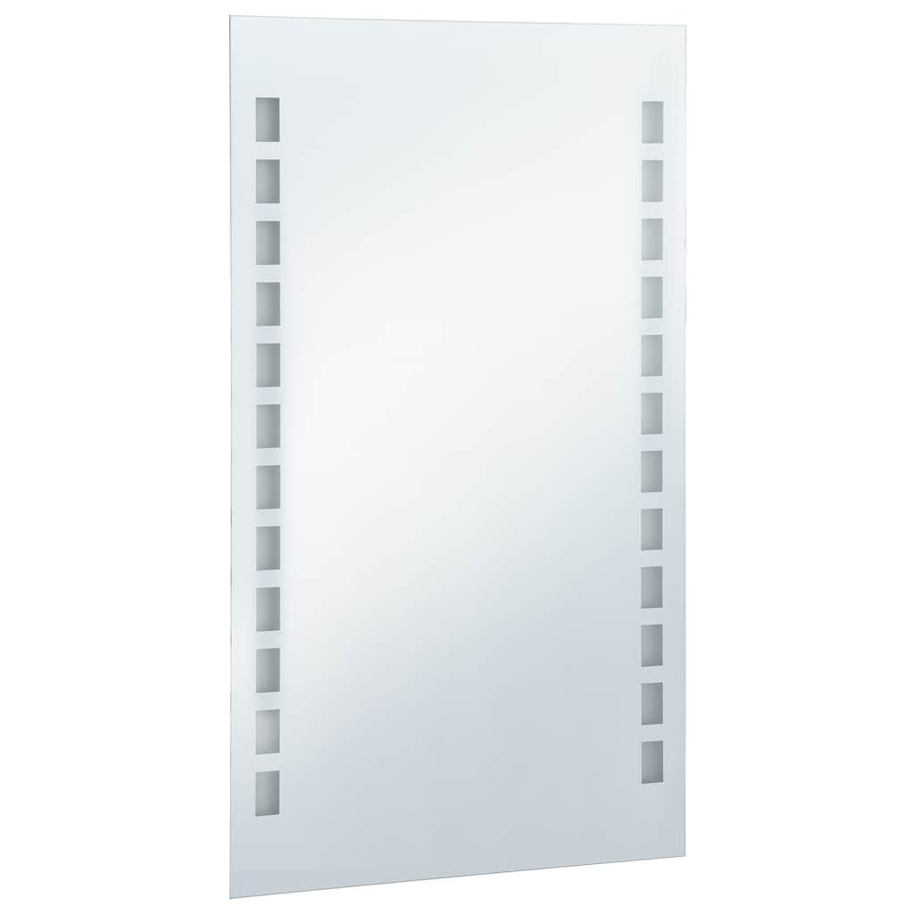 Badezimmer-Wandspiegel mit LEDs 60x80 cm