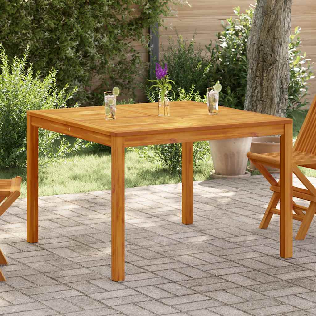 Garten-Esstisch 110x55x75 cm Massivholz Akazie