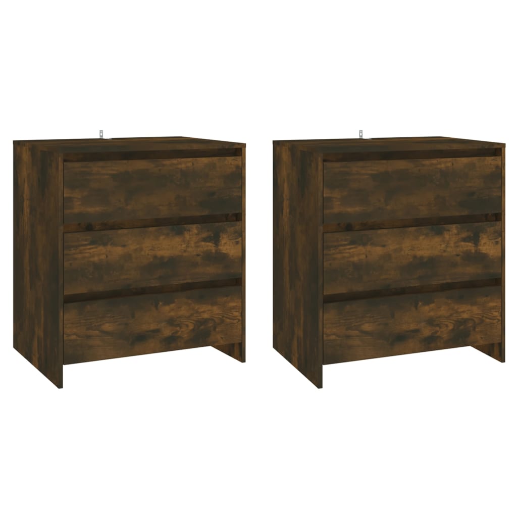 3-tlg. Sideboard Weiß Holzwerkstoff