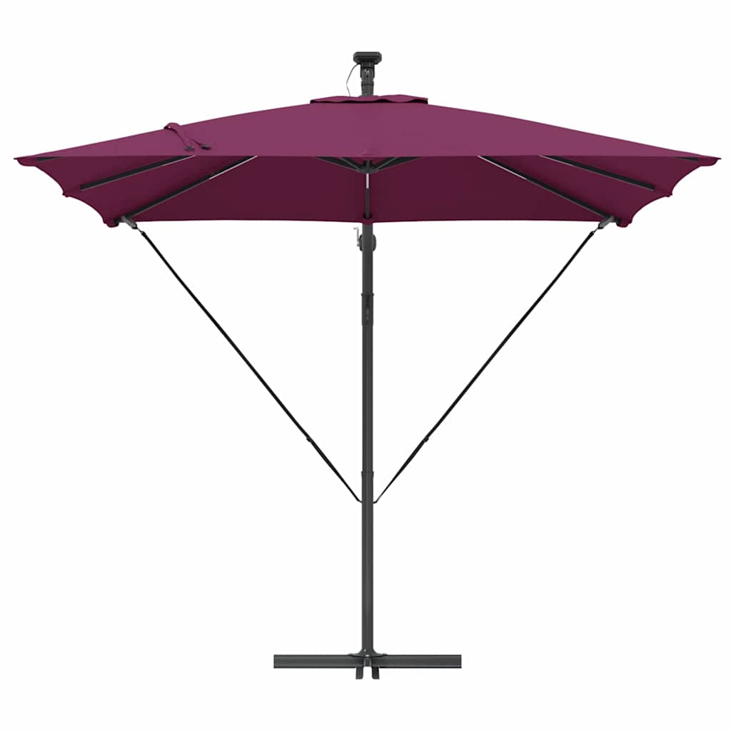 Sonnenschirm Sand 249 x 249 x 250 cm Polyester und Aluminium