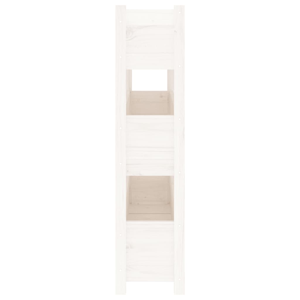 Pflanzkübel 112x25x104,5 cm Massivholz Kiefer