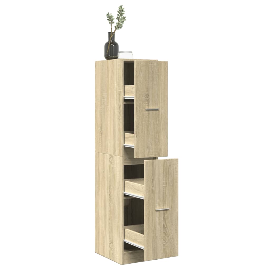 Apothekerschrank Weiß 30 x 41 x 174,5 cm Holzwerkstoff