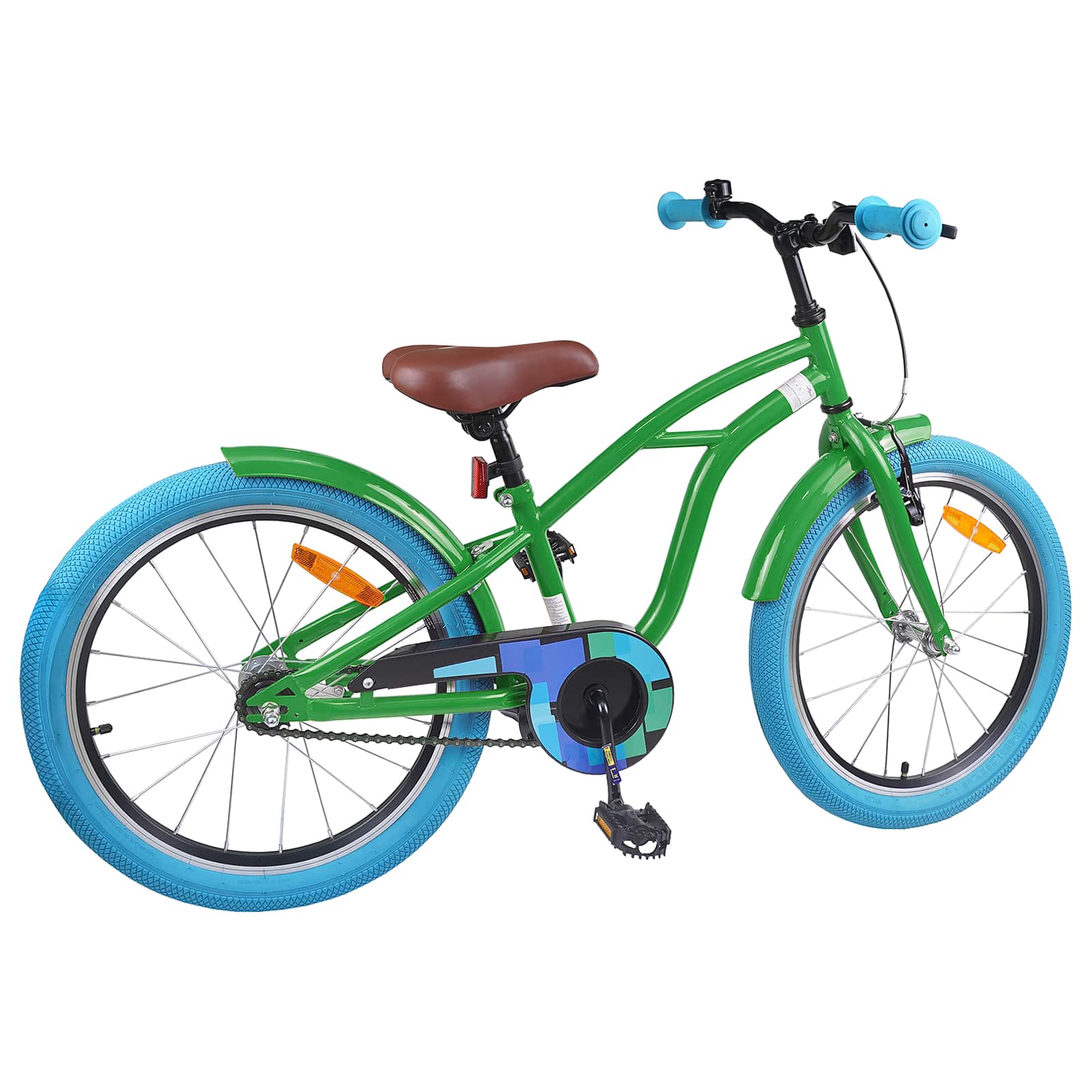 Kinderfahrrad 16 Zoll für 4-6 Jahre alt Schwarz