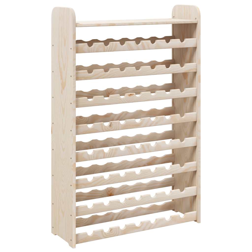 Weinregal 33x25x37 cm Massivholz Kiefer