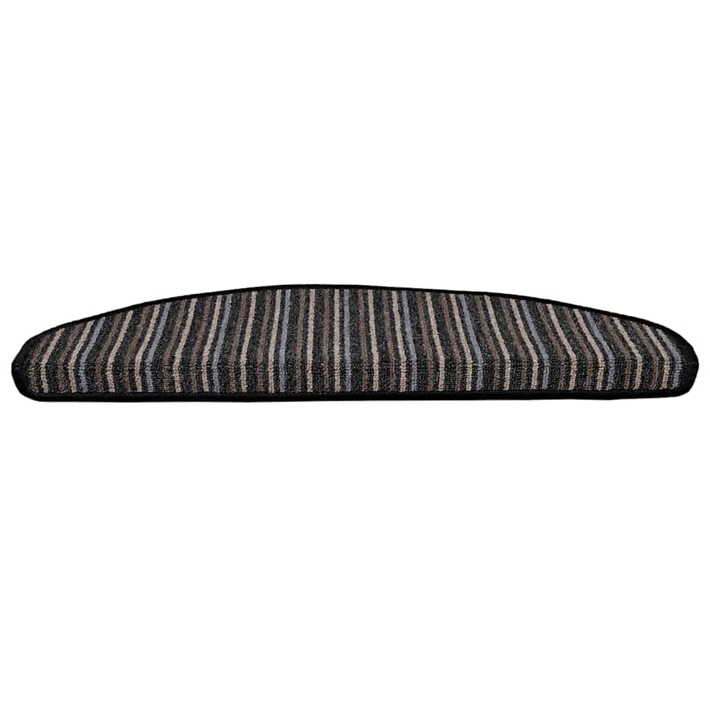Selbstklebende Treppenschoner 15 pcs Anthrazit 56 x 17 x 3 cm