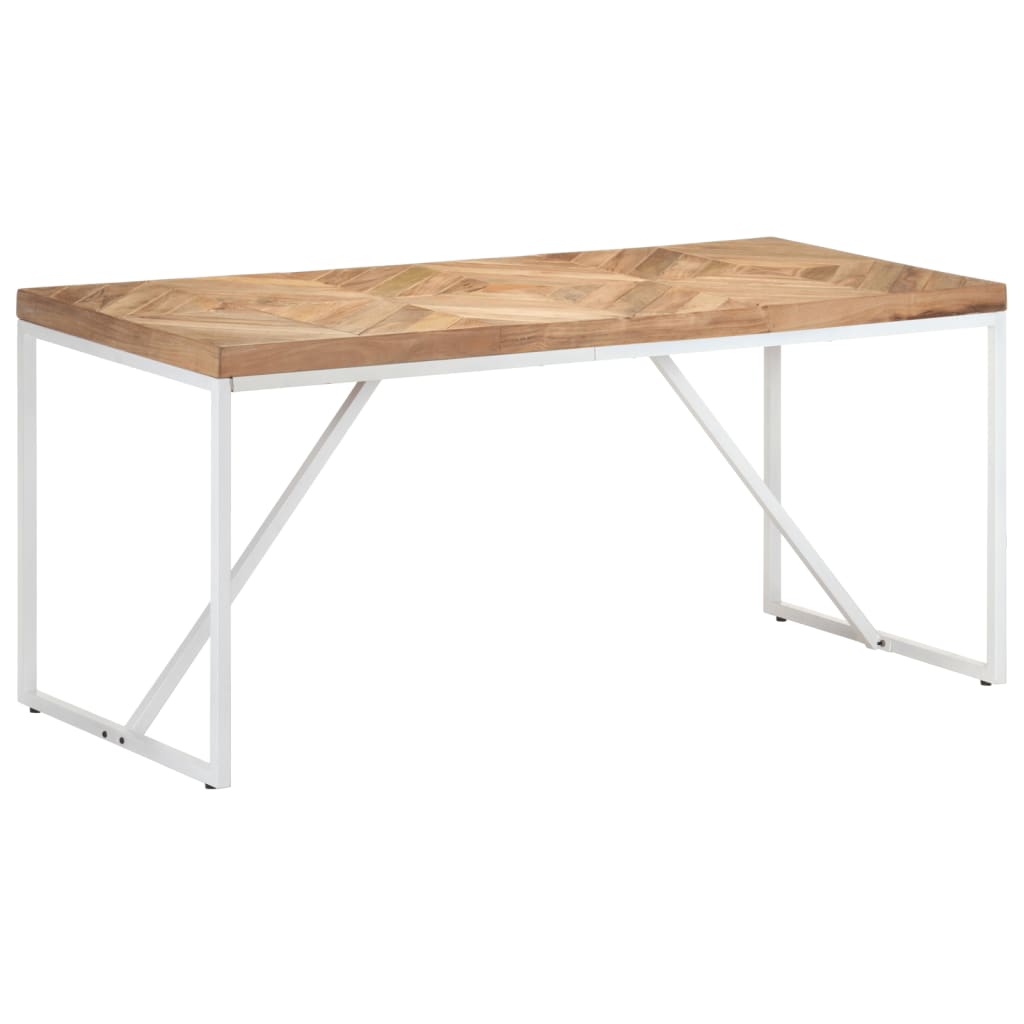 Esstisch 140x70x76 cm Massivholz Akazie und Mango