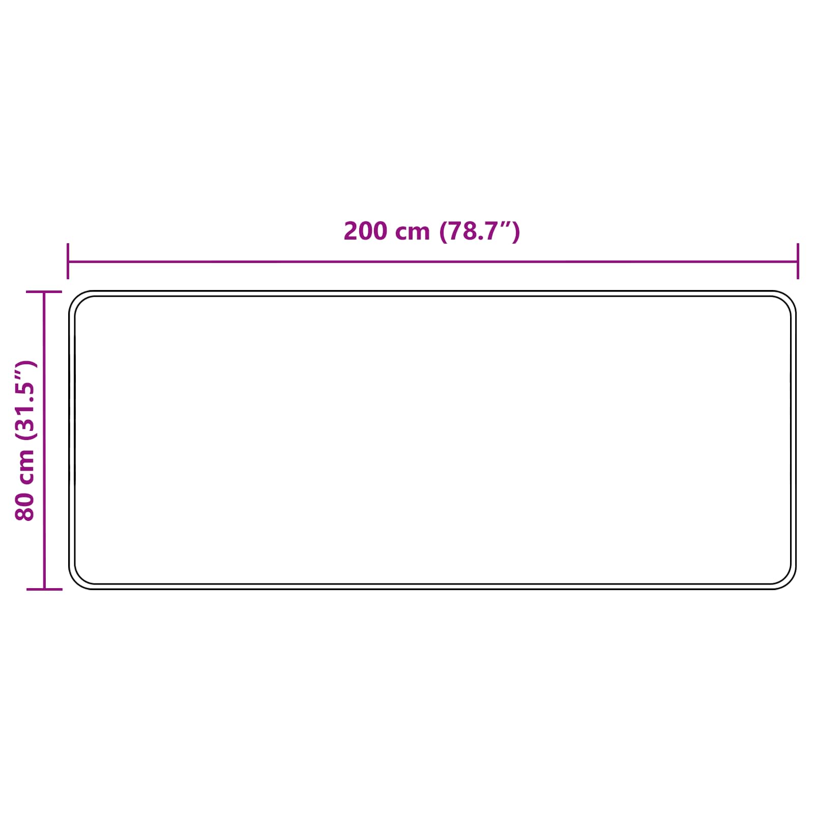 Teppich Waschbar Mehrfarbig 160x230 cm