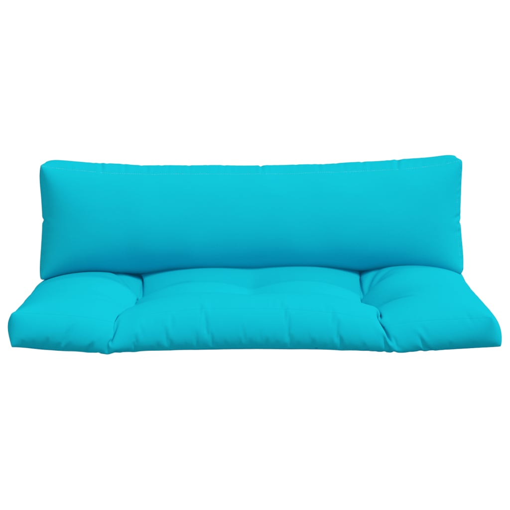 Palettenkissen Blau Weiß Gestreift 58x58x10 cm Oxford-Gewebe