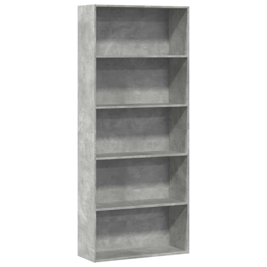 Bücherregal Weiß 80x30x189 cm Holzwerkstoff