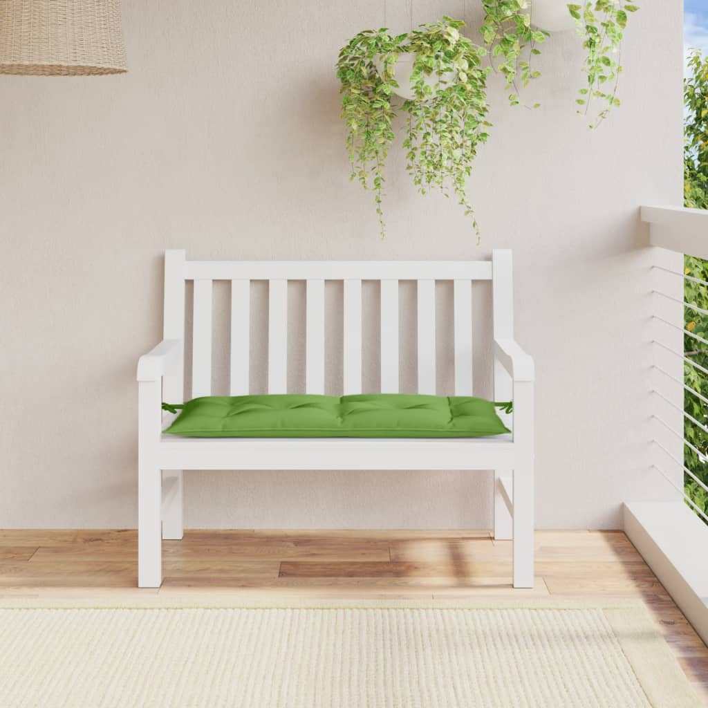 Gartenbank-Auflage Melange Anthrazit 100x50x7 cm Stoff