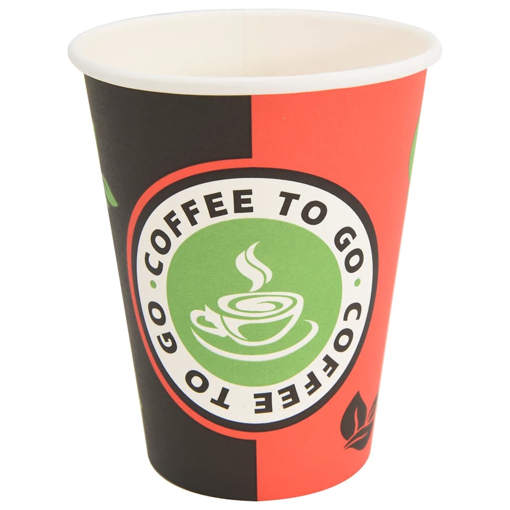 1000 Stk. Einweg-Kaffeebecher Pappe 120 ml (4 oz)