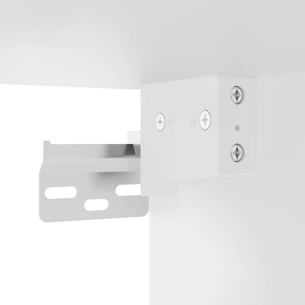 Herdumbauschränke 2 Stk. Porto Weiß Holzwerkstoff