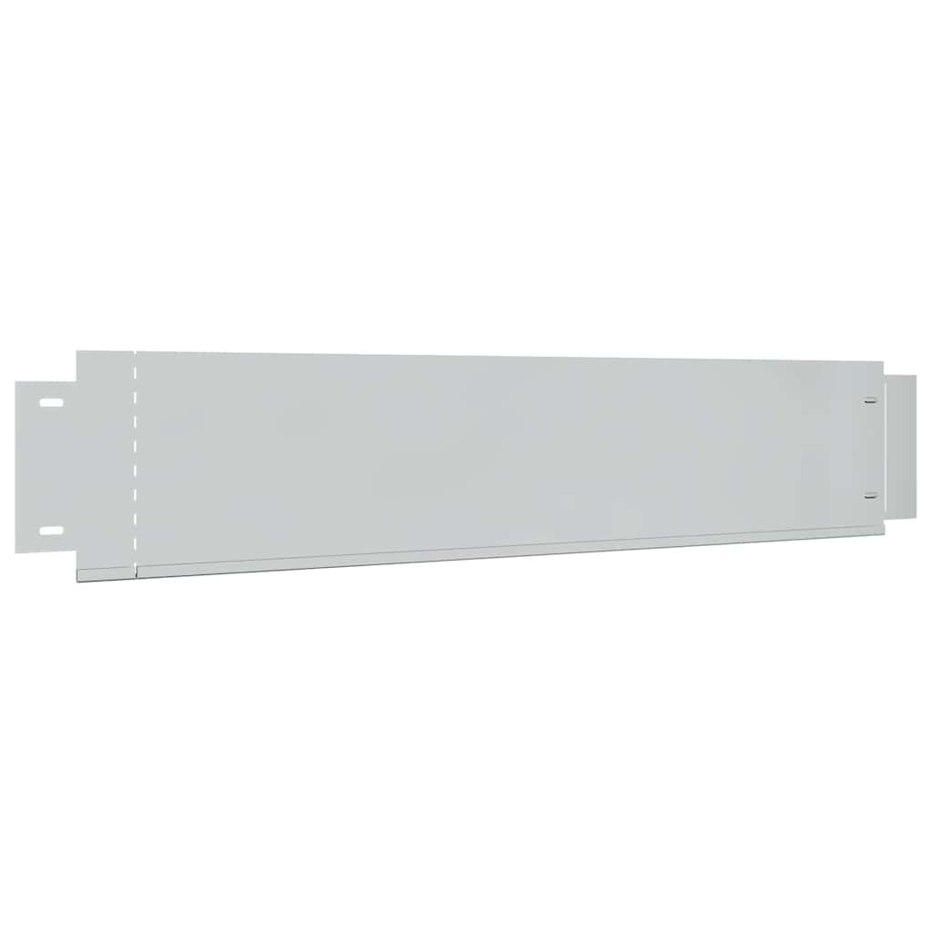 Flexible Rasenkante 5-er Set Verzinkter Stahl 100x14 cm