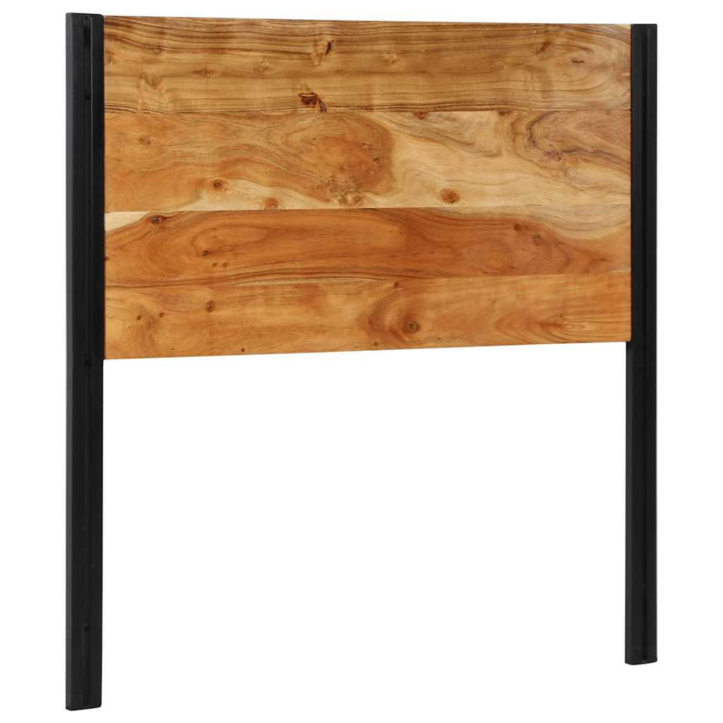 Kopfteil 100 cm Massivholz Mango und Eisen