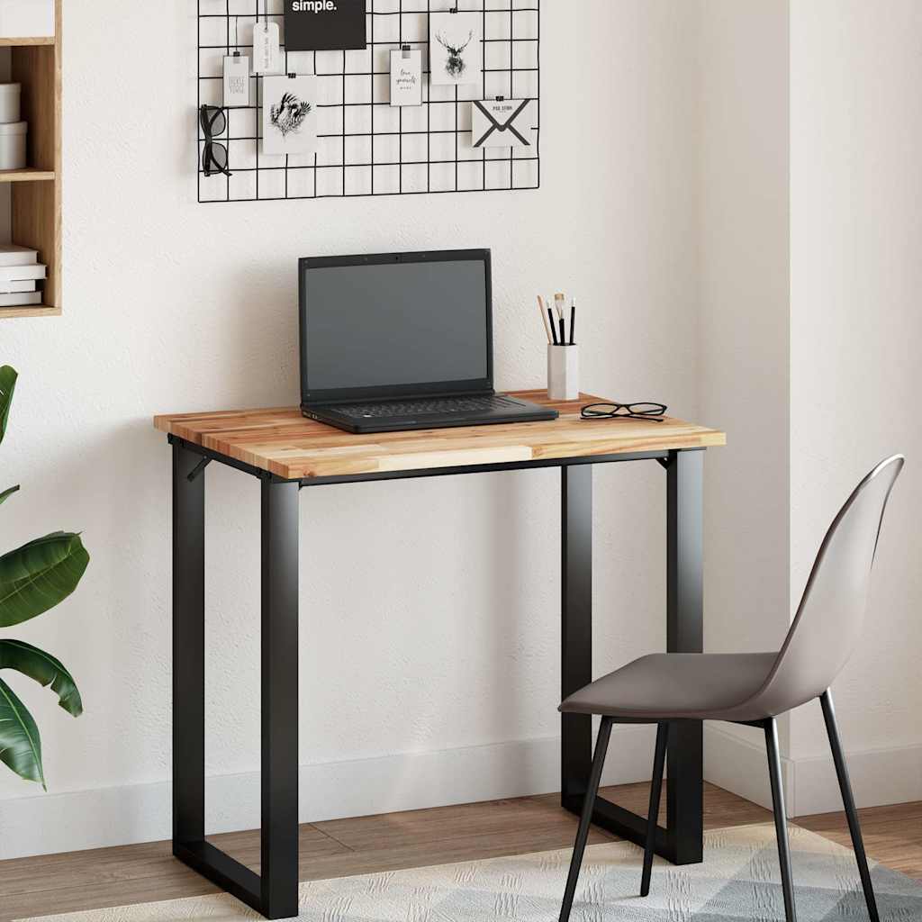 Tischplatte Rechteckig 60x50x2 cm Massivholz Akazie