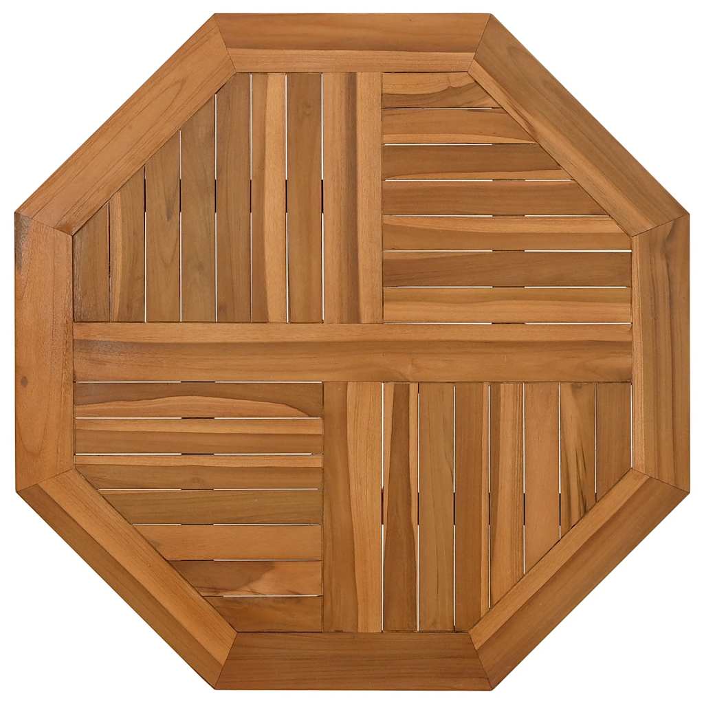 Tischplatte Massivholz Teak Rund 2,5 cm 40 cm