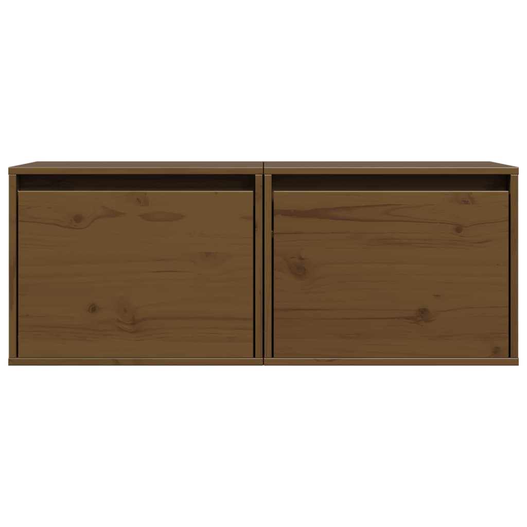 Wandschrank 45x30x35 cm Massivholz Kiefer