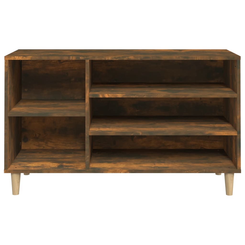 Schuhregal Weiß 102x36x60 cm Holzwerkstoff