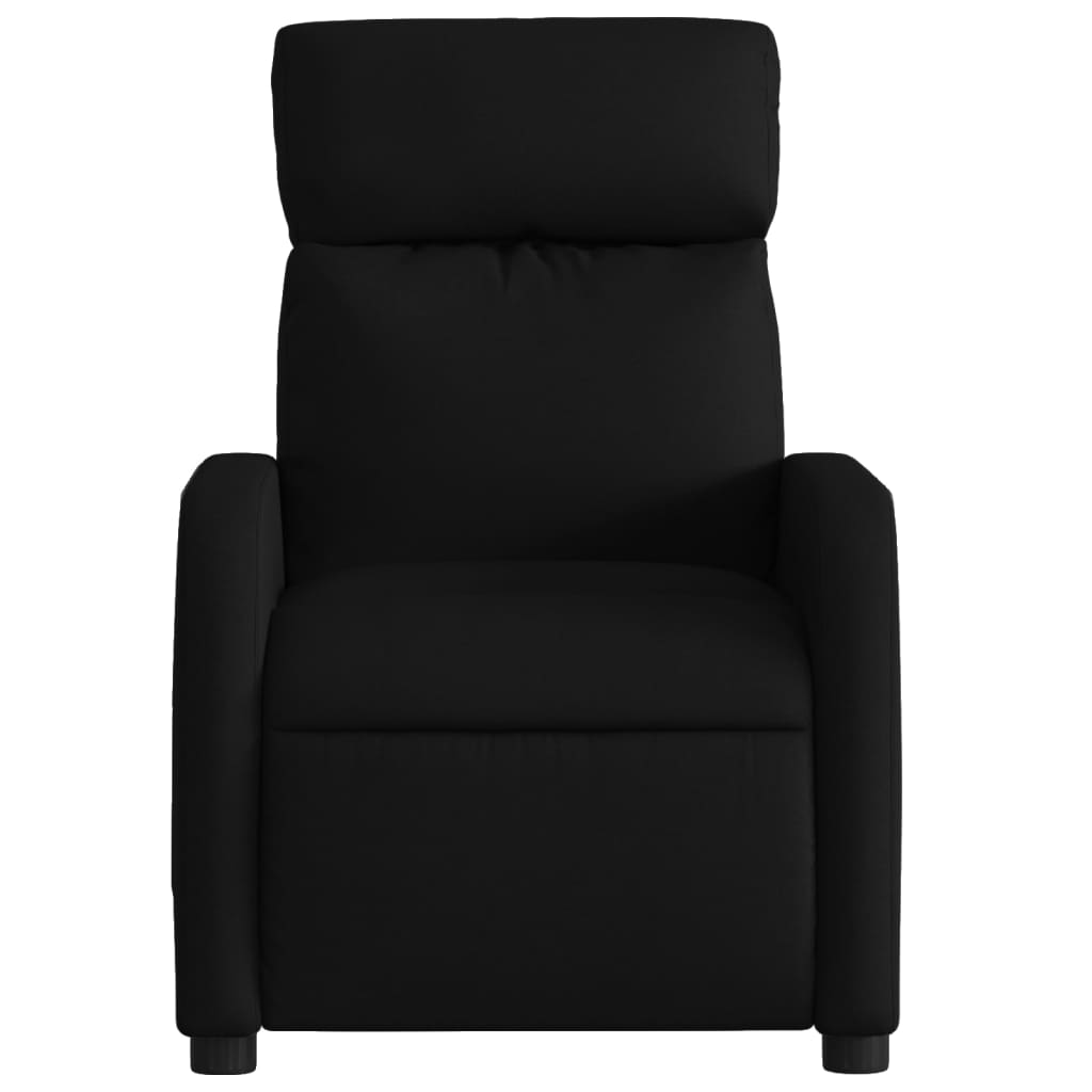 Massage-Relaxsessel Hellgrau Stoff