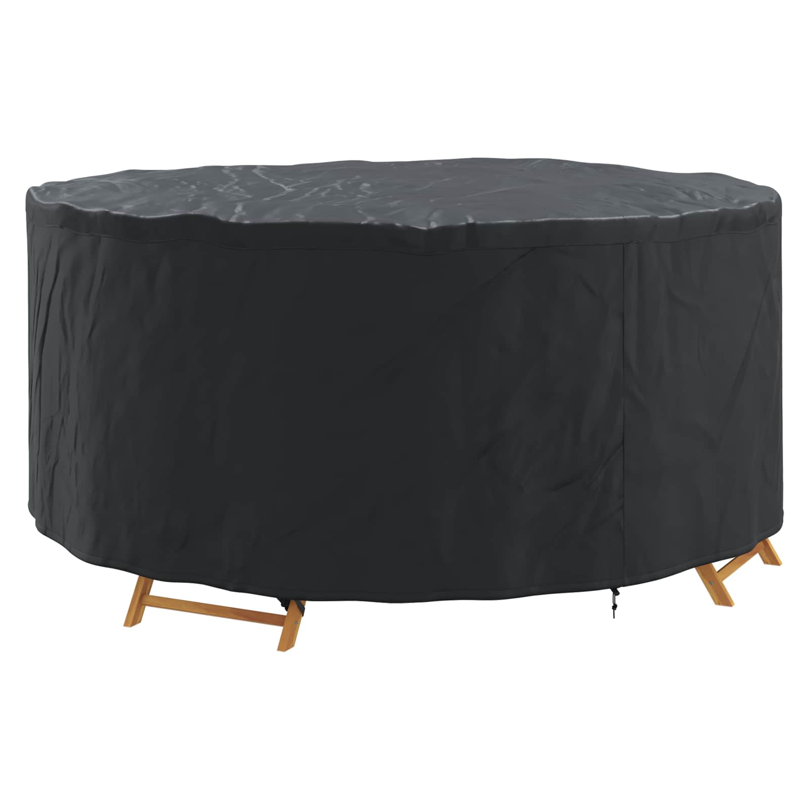 Möbelbezug Schwarz 102 x 102 x 71 cm 210D Oxford Stoff
