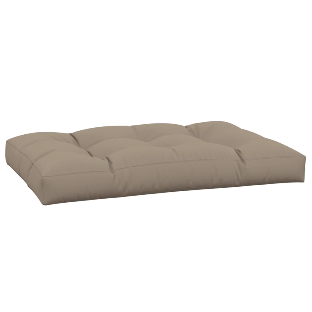 Palettenkissen Anthrazit 50x50x12 cm Stoff